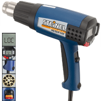 steinel heat gun hg 2310 lcd 34870 progammable with lcd display