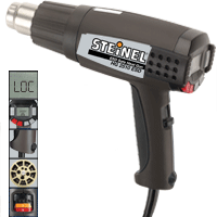 steinel hg 2510 esd 34890 safe programmable heat gun locakble override control