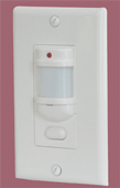 pir in line in-line wall switch Automatically controls fluorescent and Incandescent Lighting, Ventilating and Exhaust Fans, Self-Contained Air Conditioning Units, Motor Loads tork osws9p-120 osws9p-277 oswsopd osws9pdm nsi 